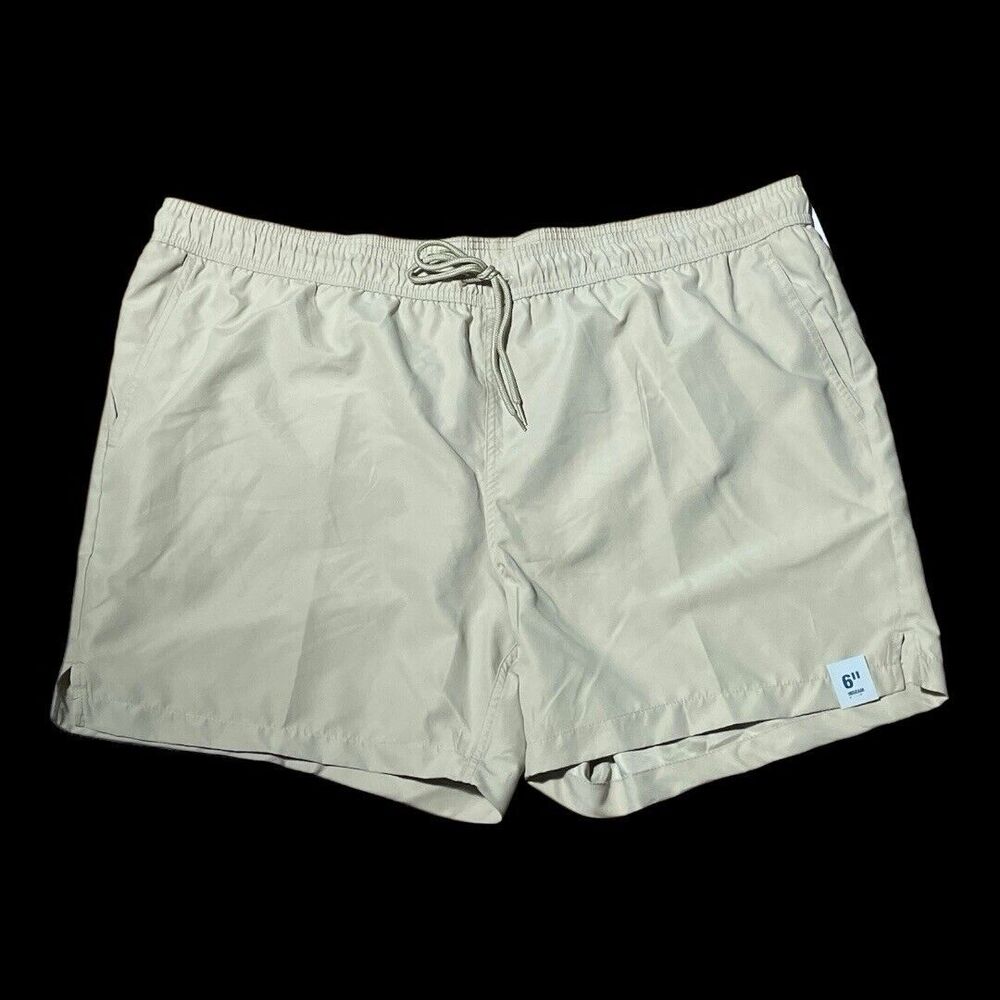 George Swim Trunks Board Shorts Men's 3XL Drawstring Waist Above The Knee